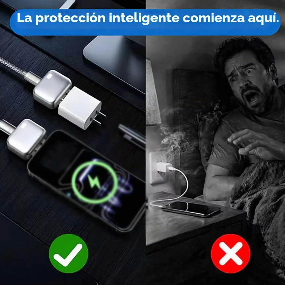 Cargador inteligente con desconexión automática al 100 %