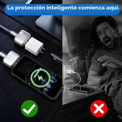 Cargador inteligente con desconexión automática al 100 %